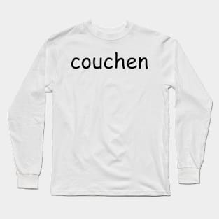 Couch T-shirt Long Sleeve T-Shirt